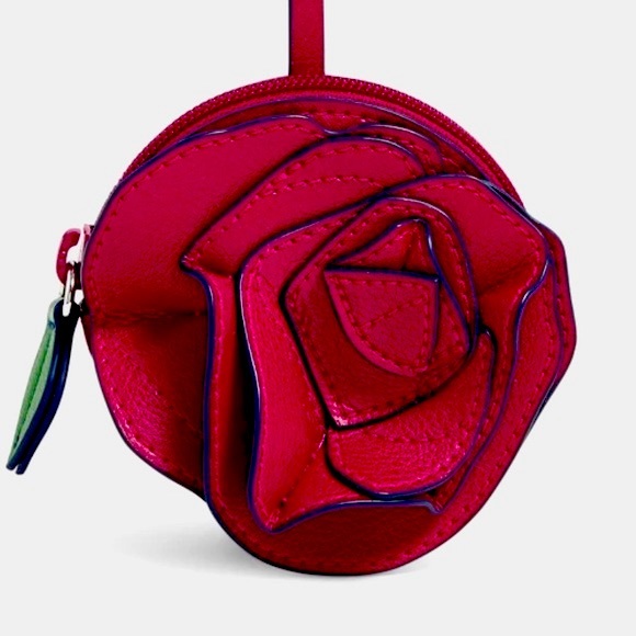 Vera Bradley Beauty and The Beast Collection Cosmetic Coin Purse/ Key Fob - Picture 3 of 10